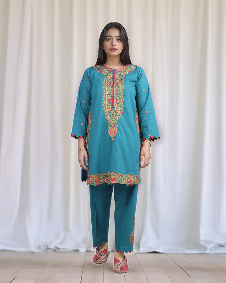 Cross Slub Cotton 2PC | 1321 Sha Posh Textile