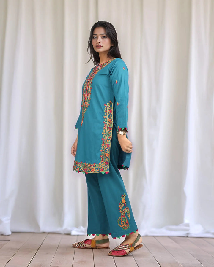 Cross Slub Cotton 2PC | 1321 Sha Posh Textile
