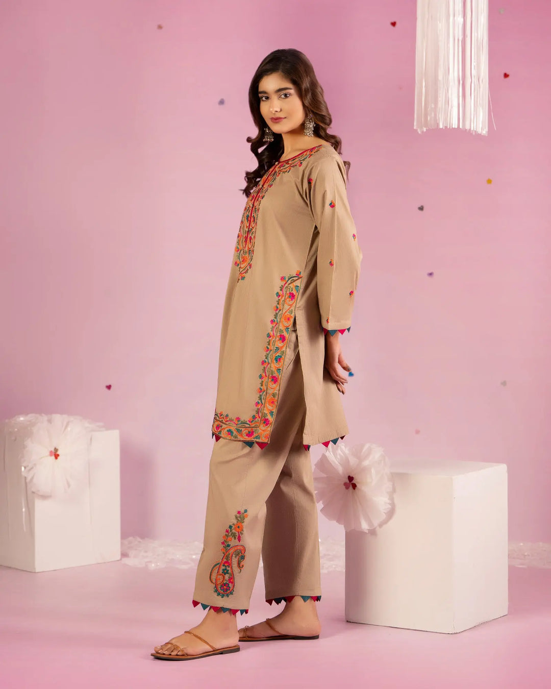 Cross Slub Cotton 2PC | 1321 Sha Posh Textile