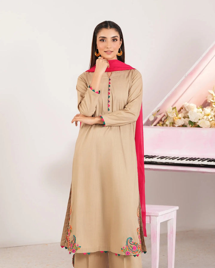 Cross Slub Cotton 3PC | 1322 Sha Posh Textile