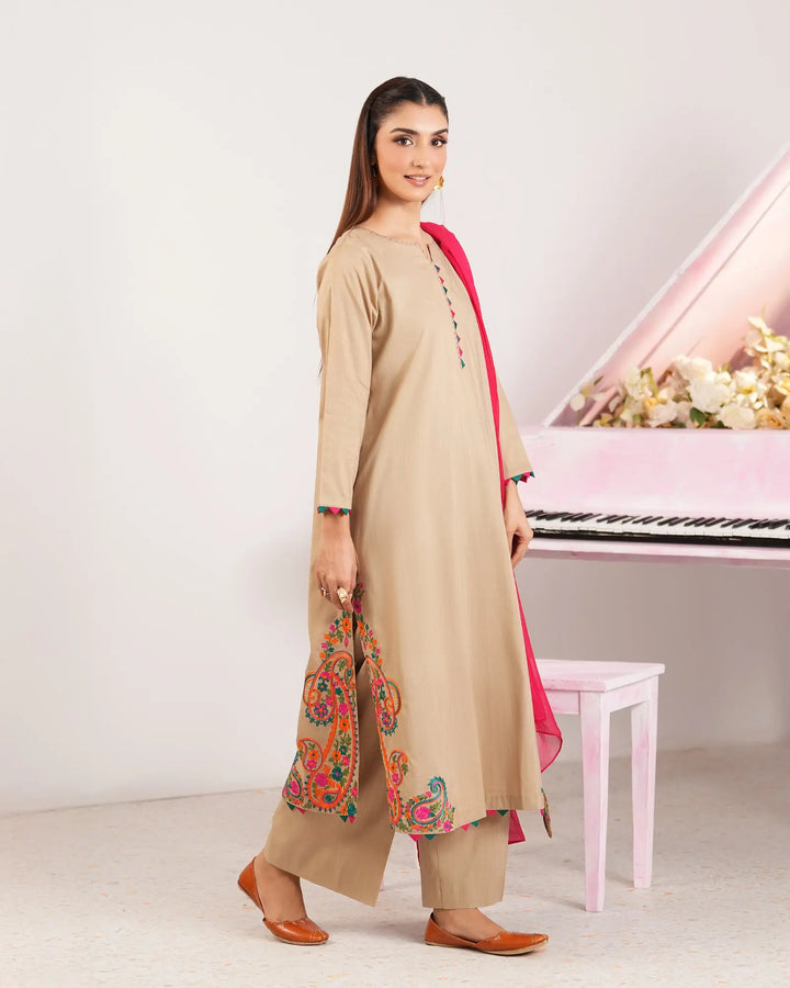 Cross Slub Cotton 3PC | 1322 Sha Posh Textile
