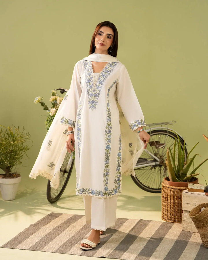 Cross Slub Cotton 3PC | 1344 Sha Posh Textile