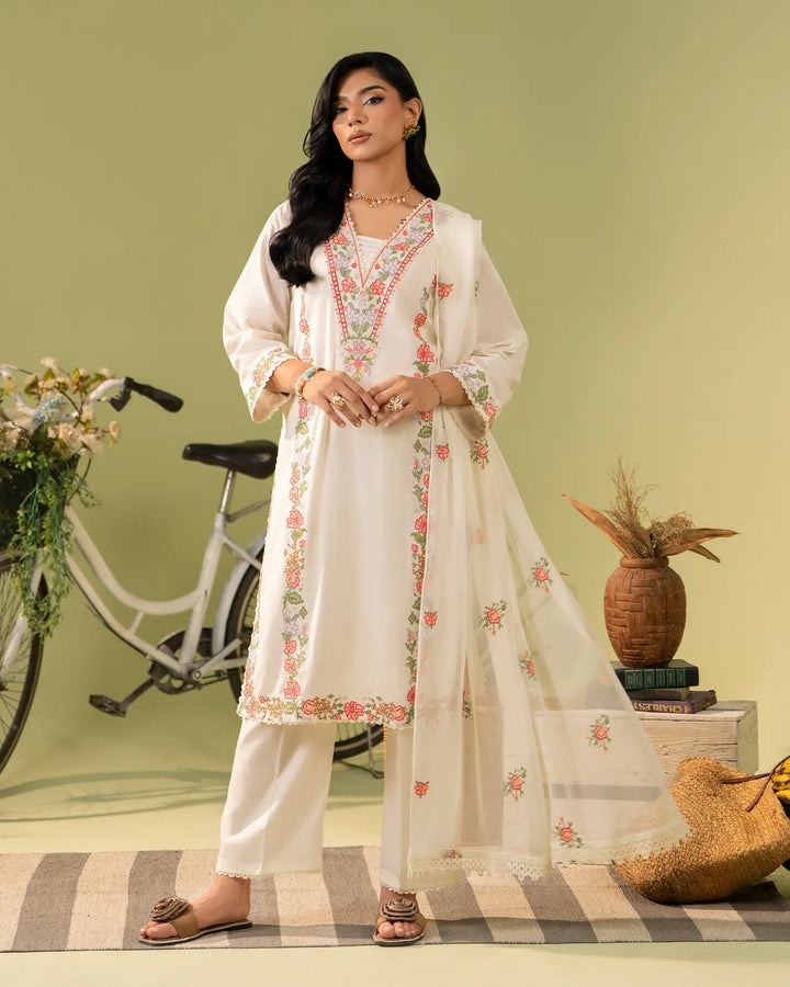 Cross Slub Cotton 3PC | 1344 Sha Posh Textile