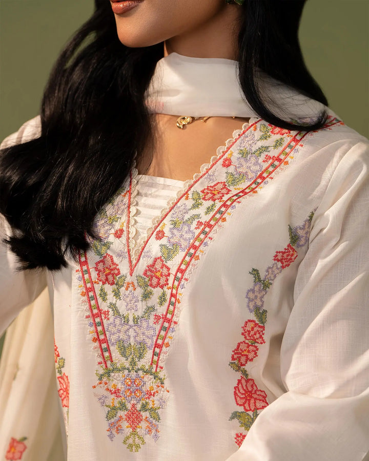 Cross Slub Cotton 3PC | 1344 Sha Posh Textile