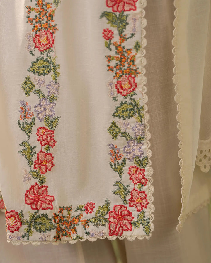 Cross Slub Cotton 3PC | 1344 Sha Posh Textile