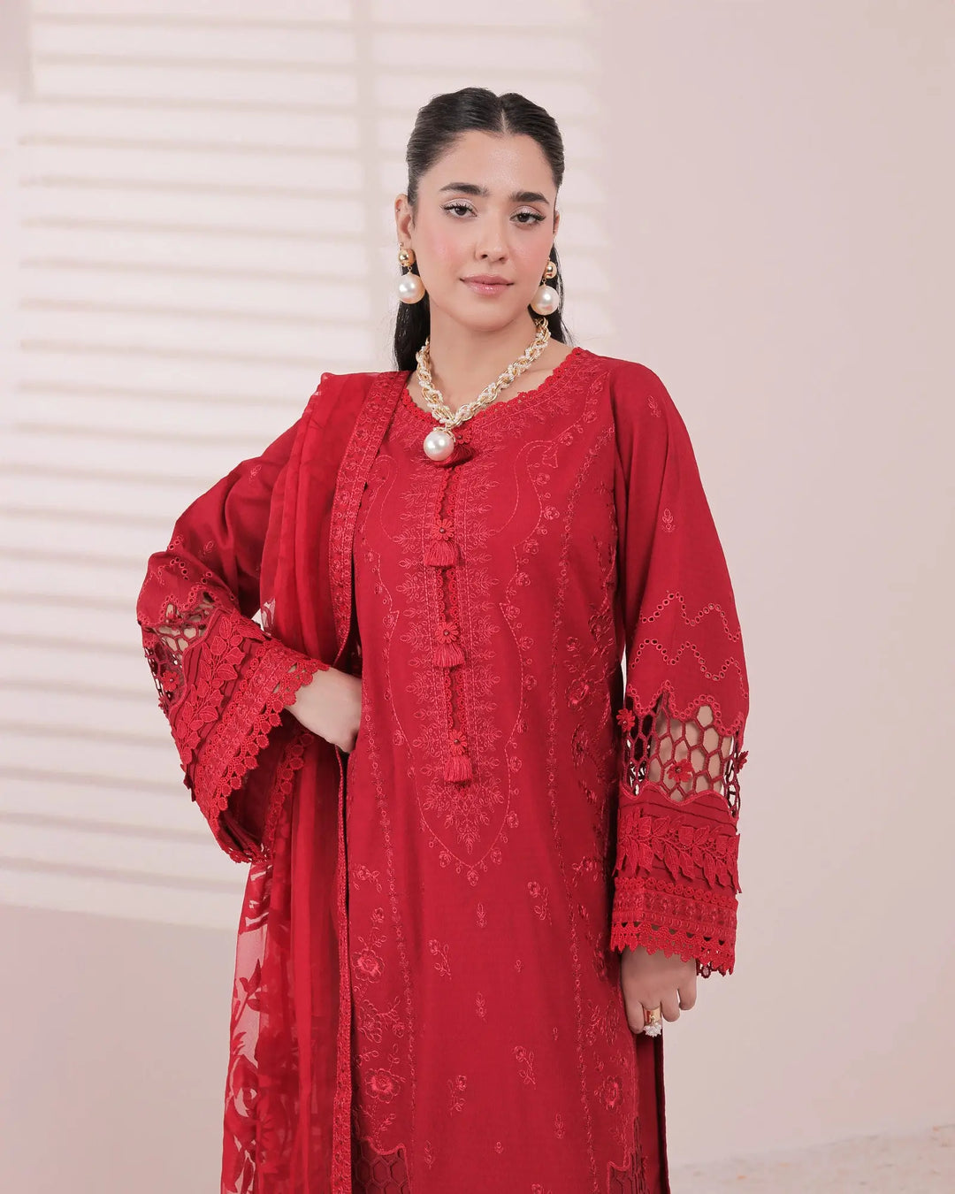 Cross Slub Cotton 3PC | 437 Sha Posh Textile