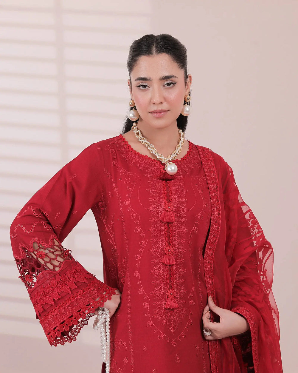 Cross Slub Cotton 3PC | 437 Sha Posh Textile