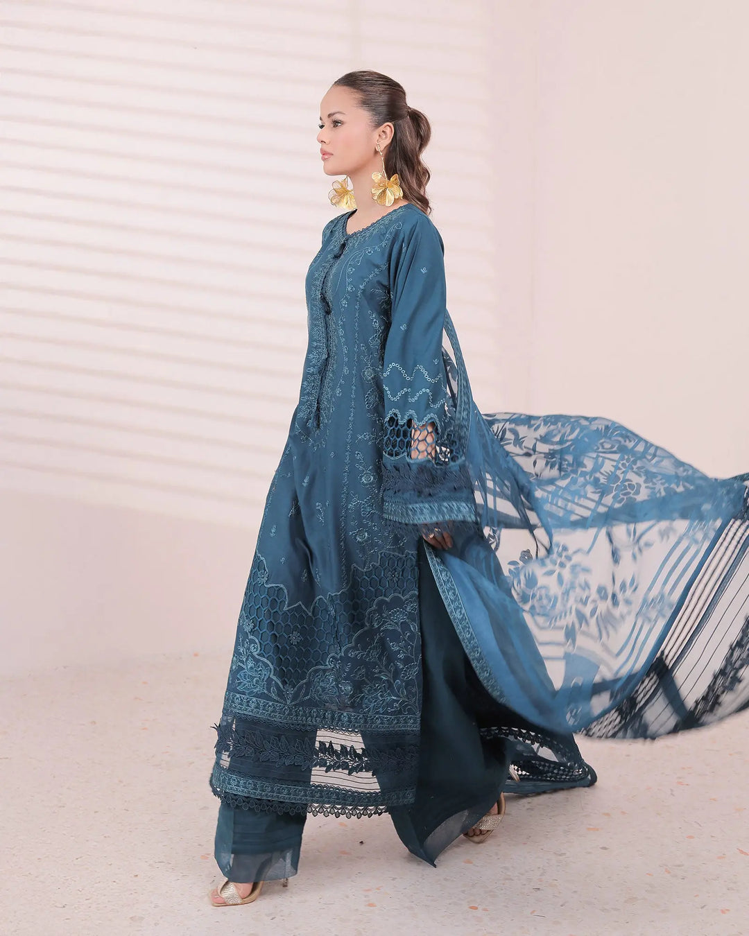 Cross Slub Cotton 3PC | 437 Sha Posh Textile