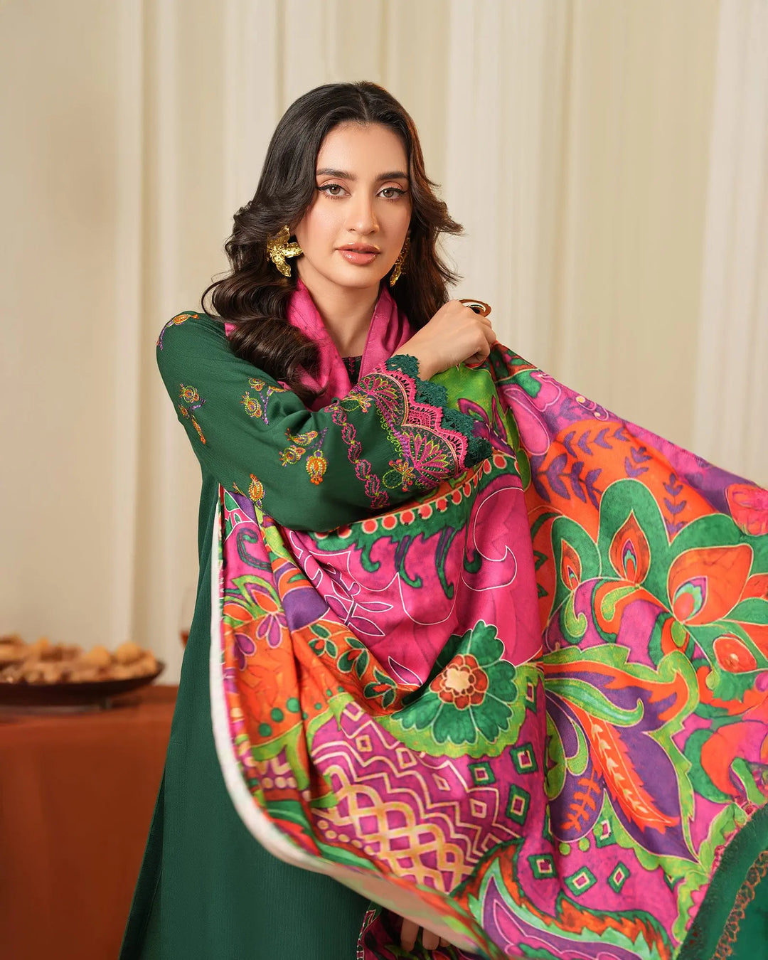 Cross Slub Khaddar 3PC | 16404 Sha Posh Textile