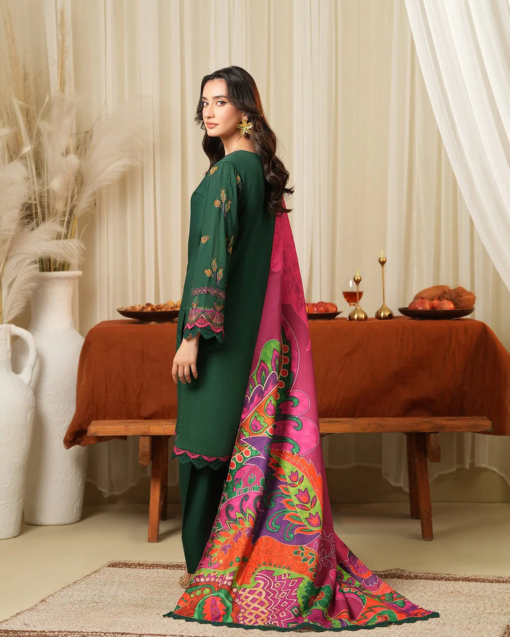 Cross Slub Khaddar 3PC | 16404 Sha Posh Textile