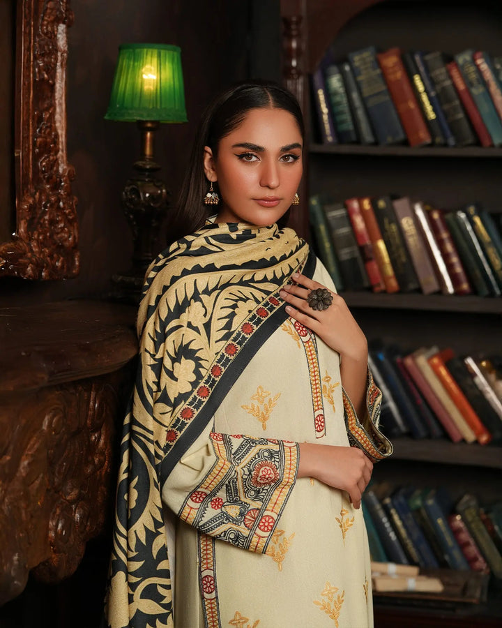 Cross Slub Khaddar 3PC | 16405 Sha Posh Textile