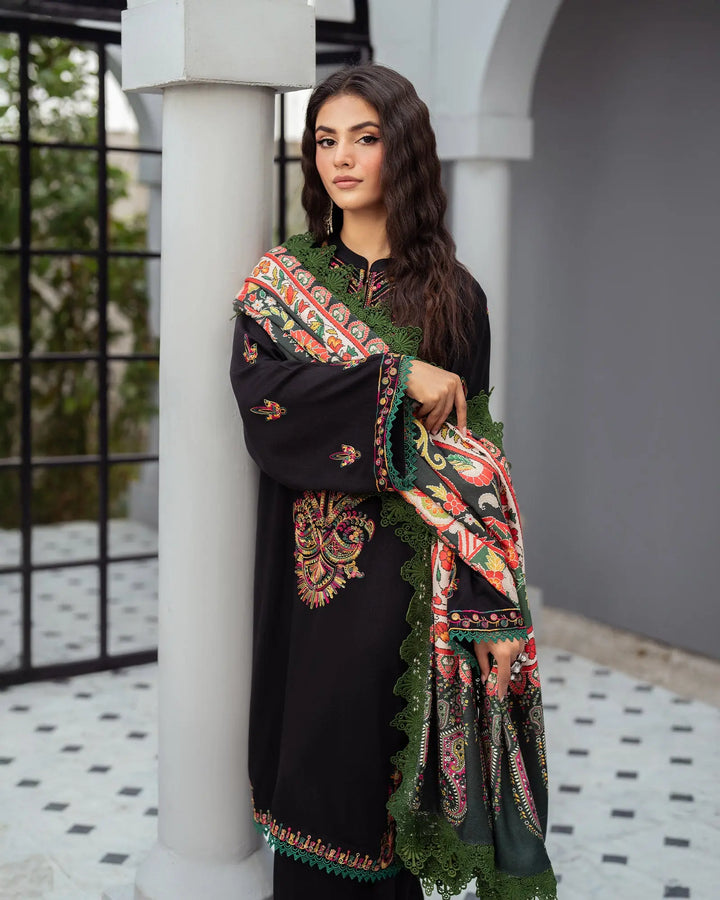 Cross Slub Khaddar 3PC | 16407 Sha Posh Textile