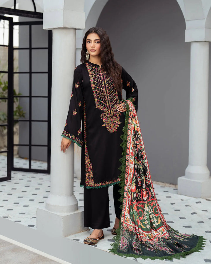 Cross Slub Khaddar 3PC | 16407 Sha Posh Textile