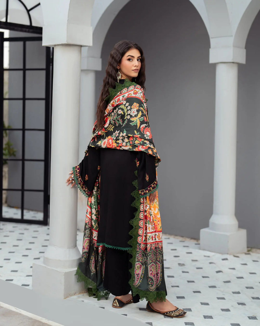 Cross Slub Khaddar 3PC | 16407 Sha Posh Textile