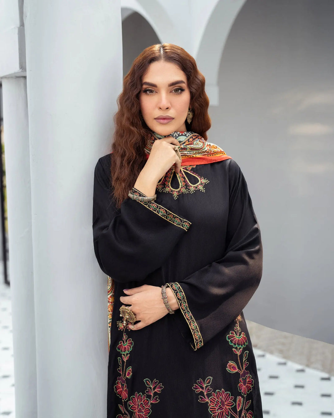 Cross Slub Khaddar 3PC | 16420 Sha Posh Textile