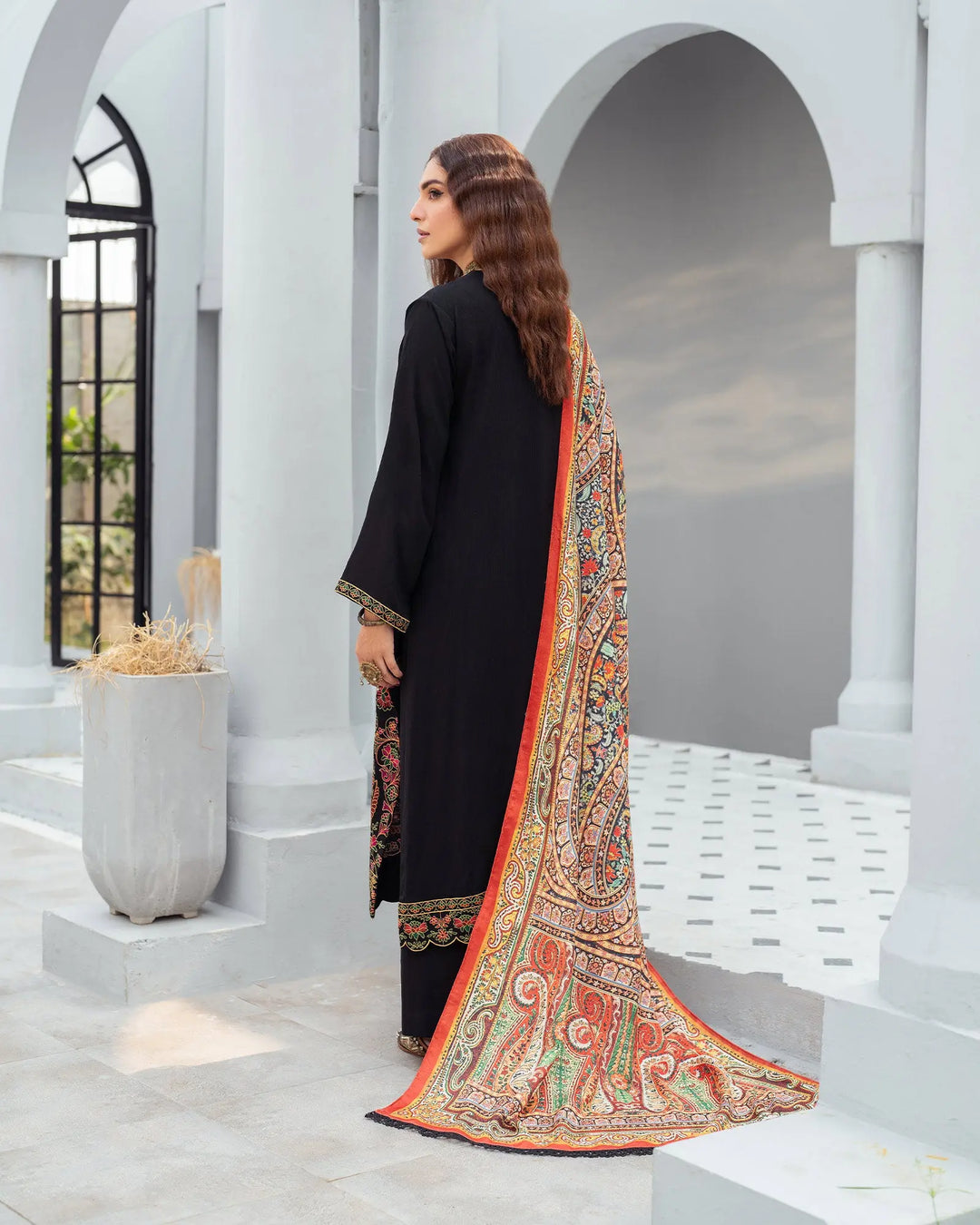 Cross Slub Khaddar 3PC | 16420 Sha Posh Textile