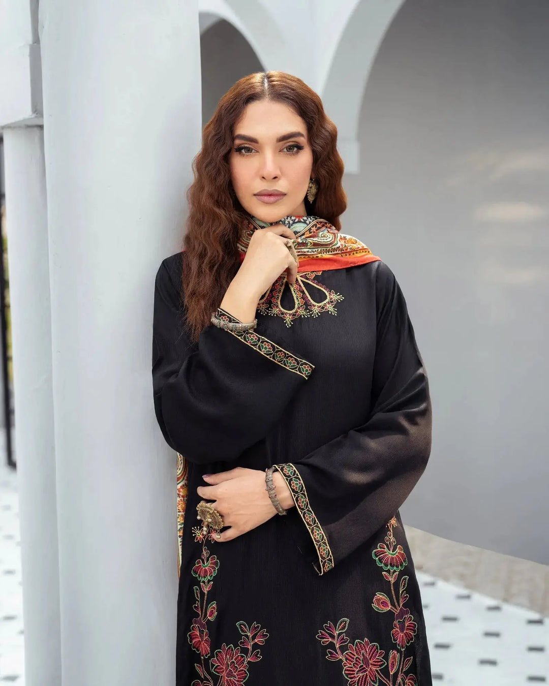Cross Slub Khaddar 3PC | 16420 Sha Posh Textile