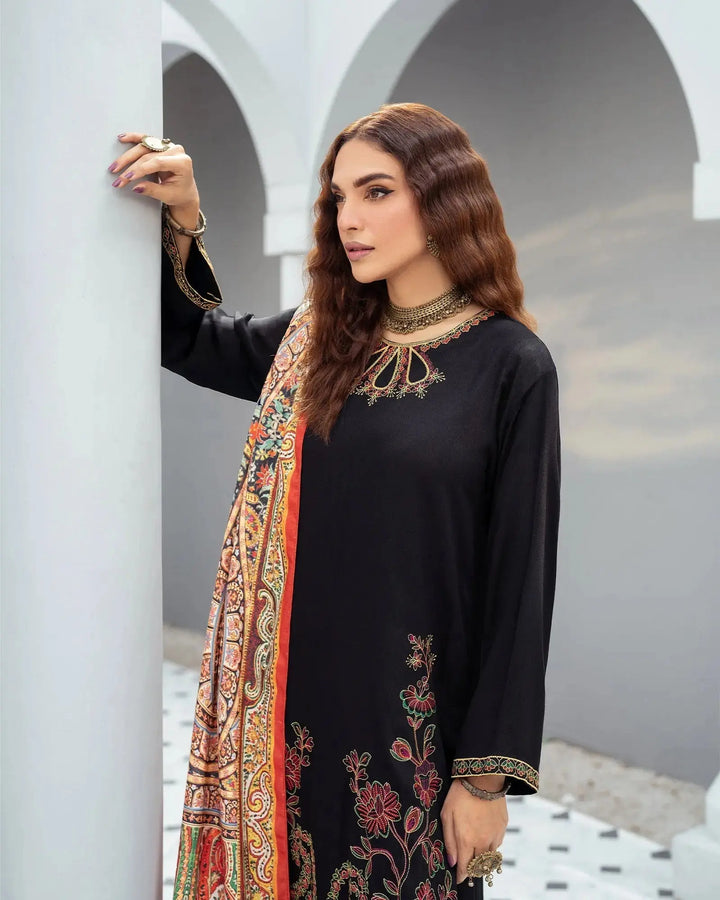 Cross Slub Khaddar 3PC | 16420 Sha Posh Textile