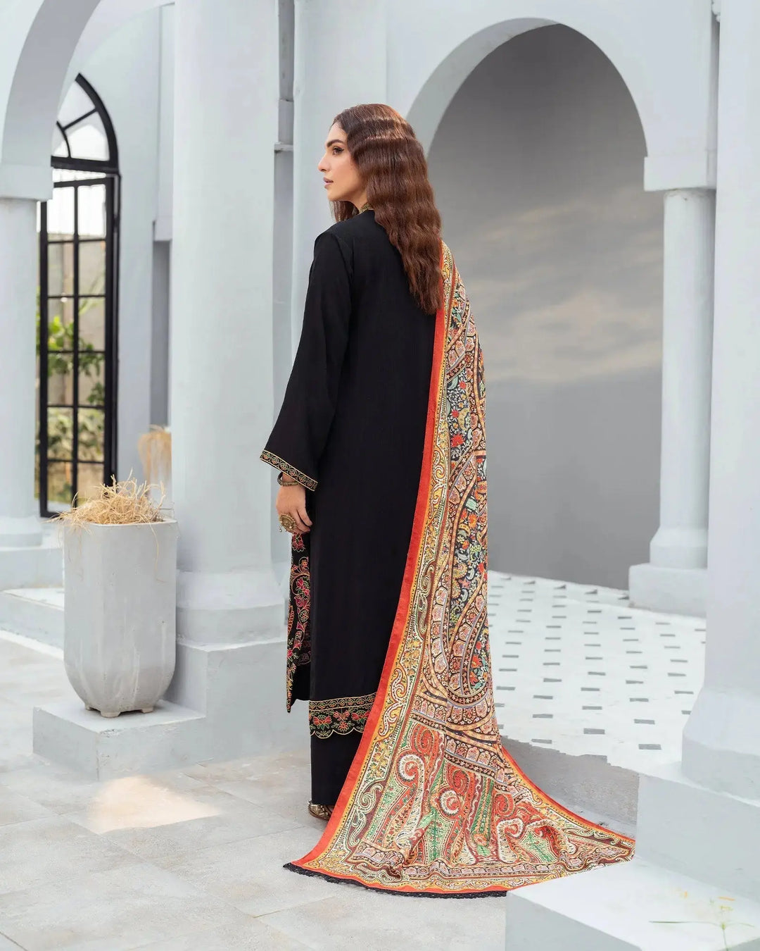 Cross Slub Khaddar 3PC | 16420 Sha Posh Textile