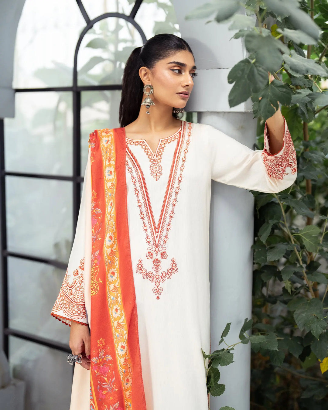 Cross Slub Khaddar 3PC | 16425 Sha Posh Textile