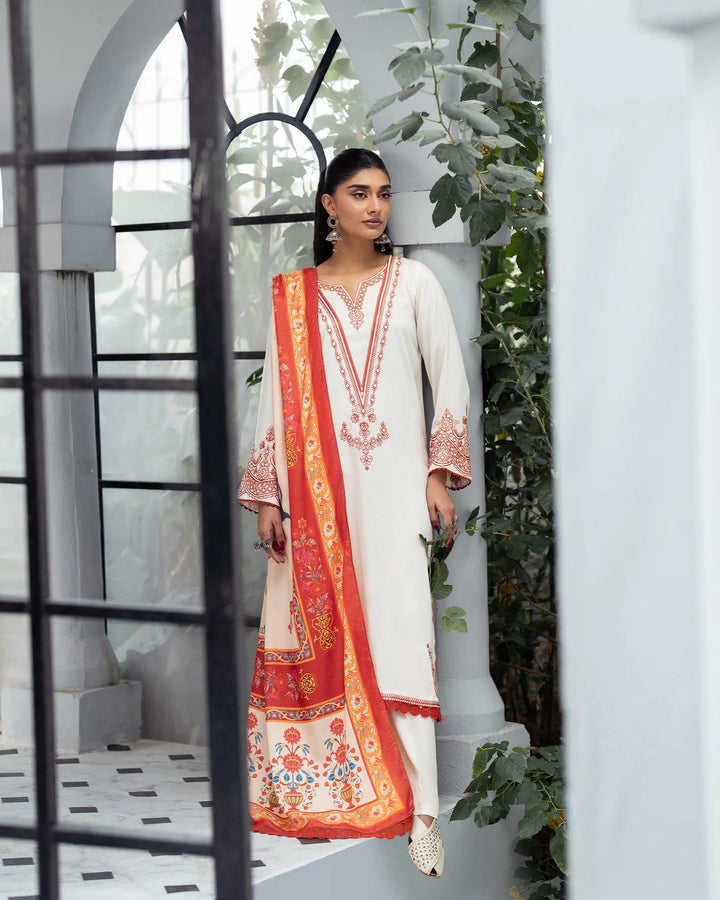 Cross Slub Khaddar 3PC | 16425 Sha Posh Textile