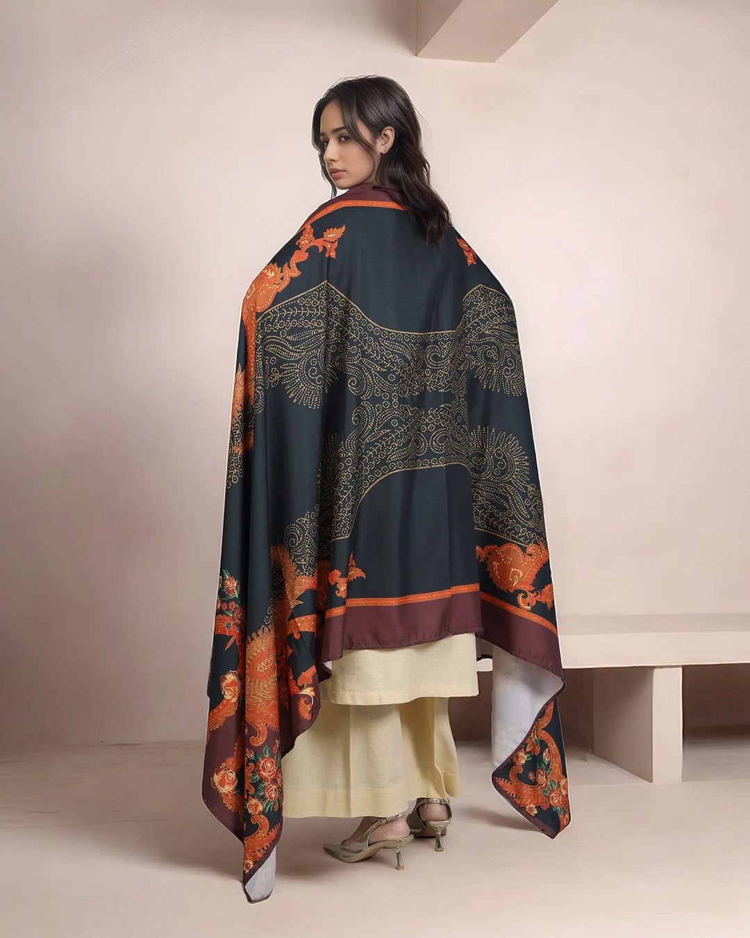 Cross Slub Khaddar 3PC | 16429 Sha Posh Textile