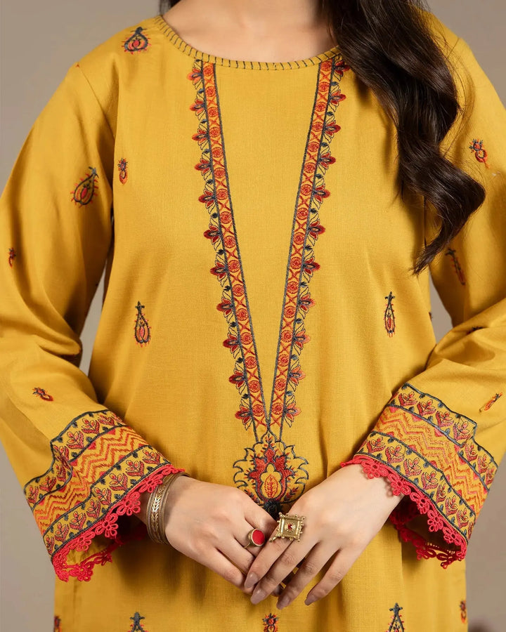 Cross Slub Khaddar 3PC | 16430 Sha Posh Textile