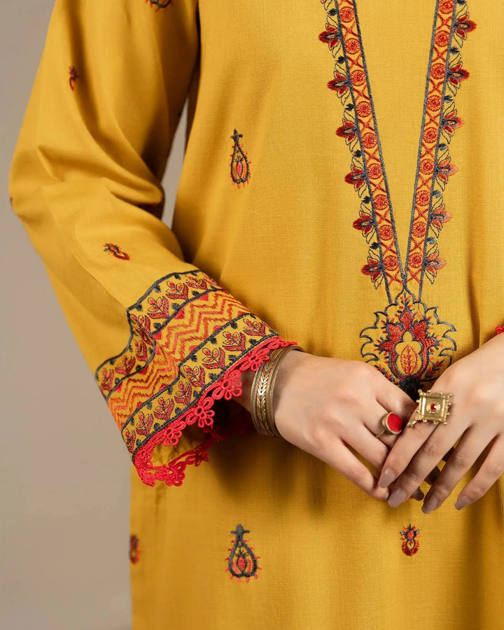 Cross Slub Khaddar 3PC | 16430 Sha Posh Textile