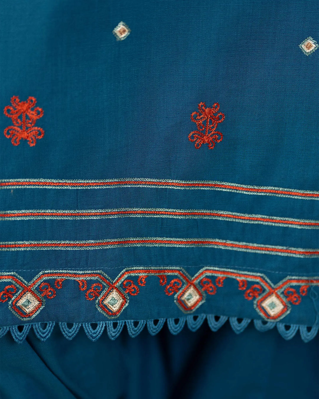 Cross Slub Khaddar 3PC | 16448 Sha Posh Textile