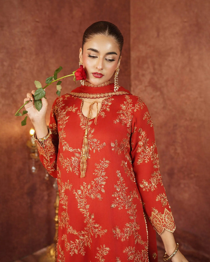 Danedar Chiffon 3PC | 9781 Sha Posh Textile