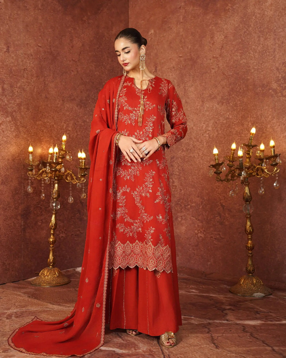 Danedar Chiffon 3PC | 9781 Sha Posh Textile