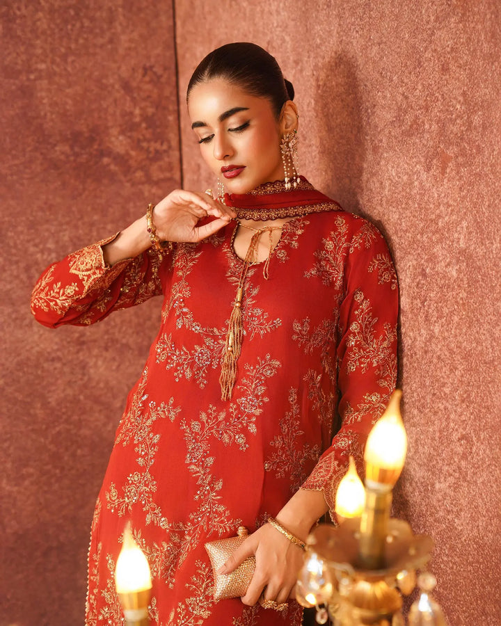 Danedar Chiffon 3PC | 9781 Sha Posh Textile