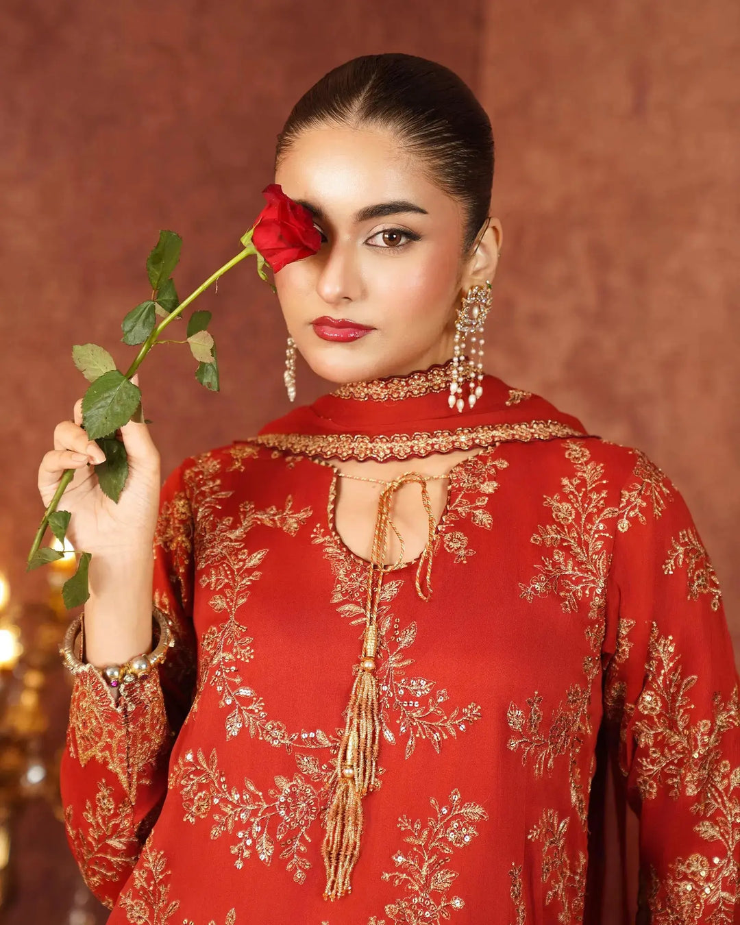 Danedar Chiffon 3PC | 9781 Sha Posh Textile