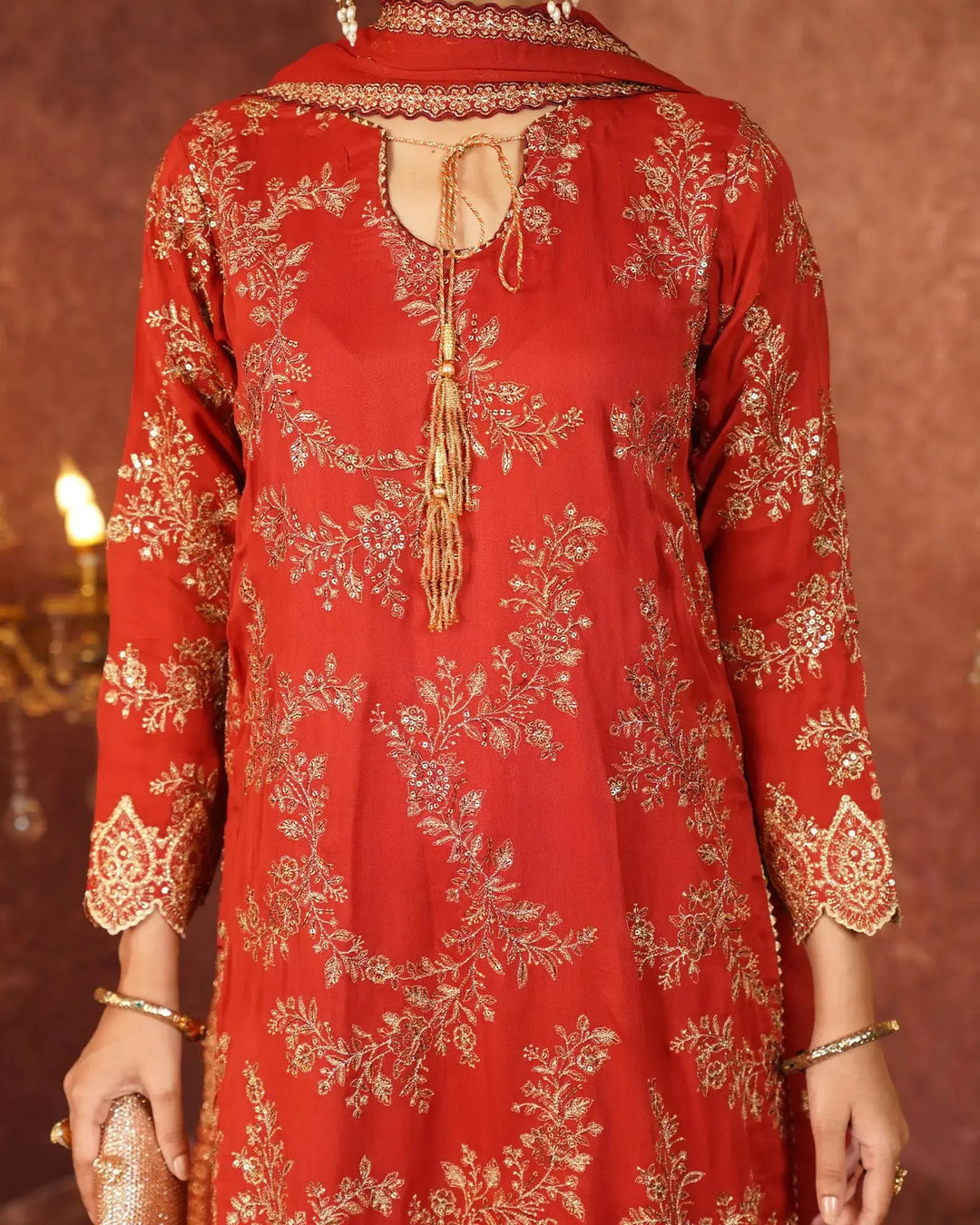 Danedar Chiffon 3PC | 9781 Sha Posh Textile