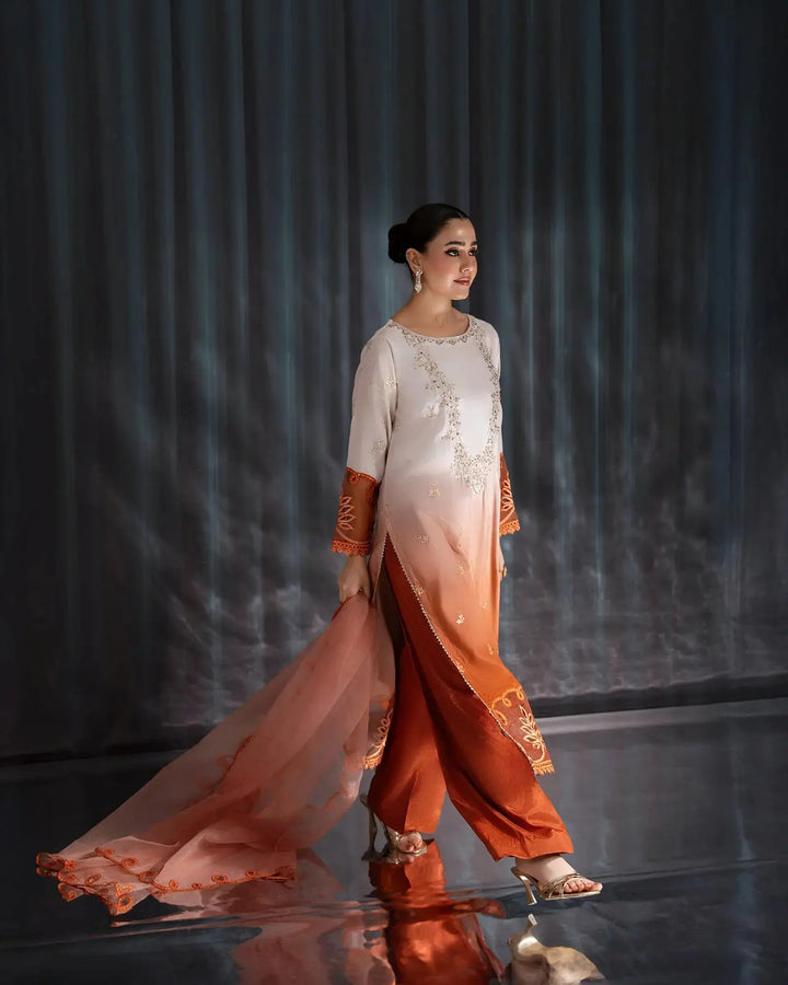 Dull Raw Silk 3PC | 1157 Sha Posh Textile