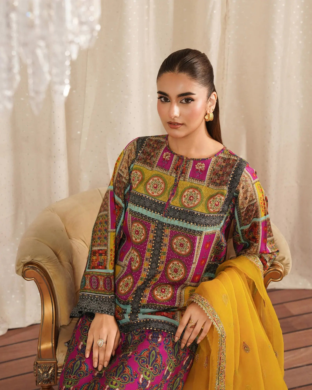 Dull Raw Silk 3PC | 2290 Sha Posh Textile