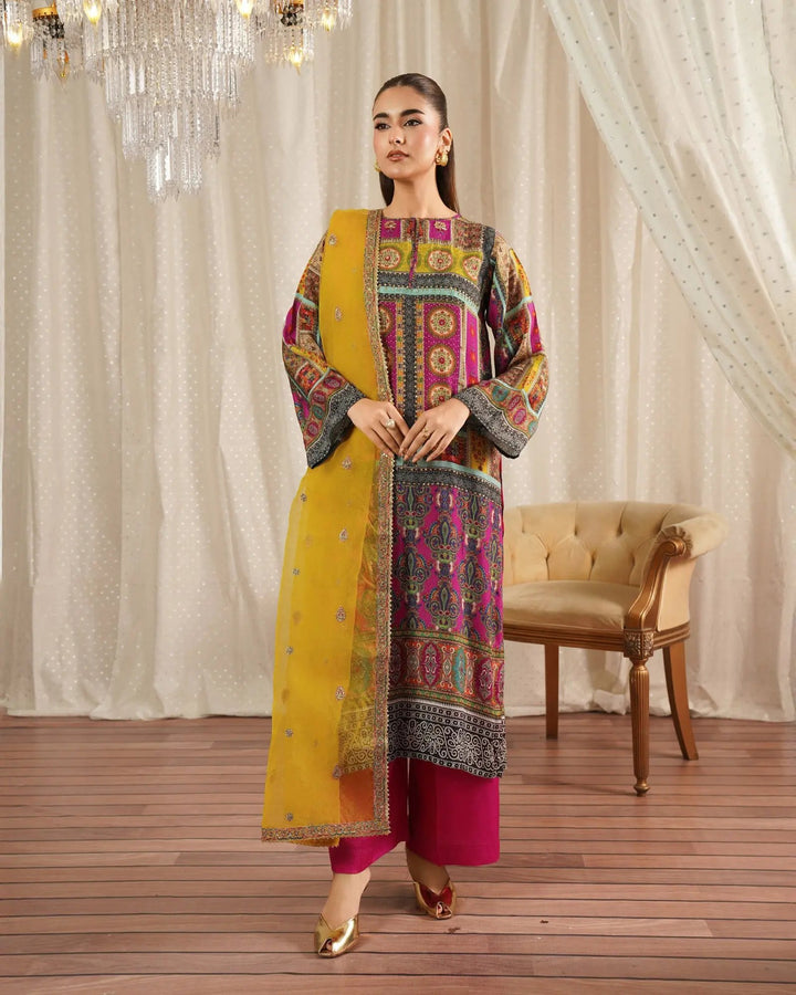 Dull Raw Silk 3PC | 2290 Sha Posh Textile