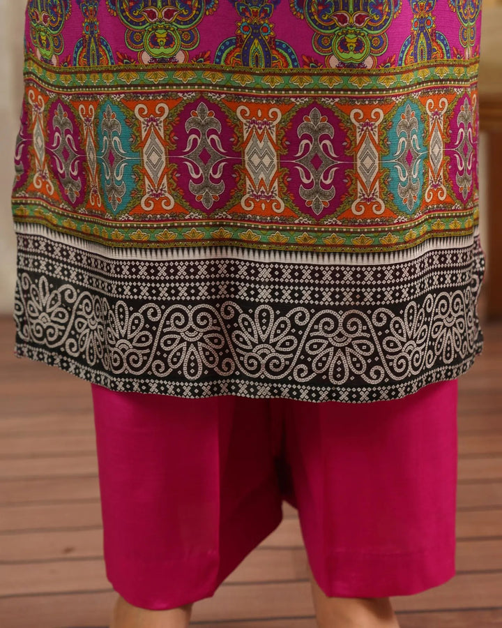 Dull Raw Silk 3PC | 2290 Sha Posh Textile