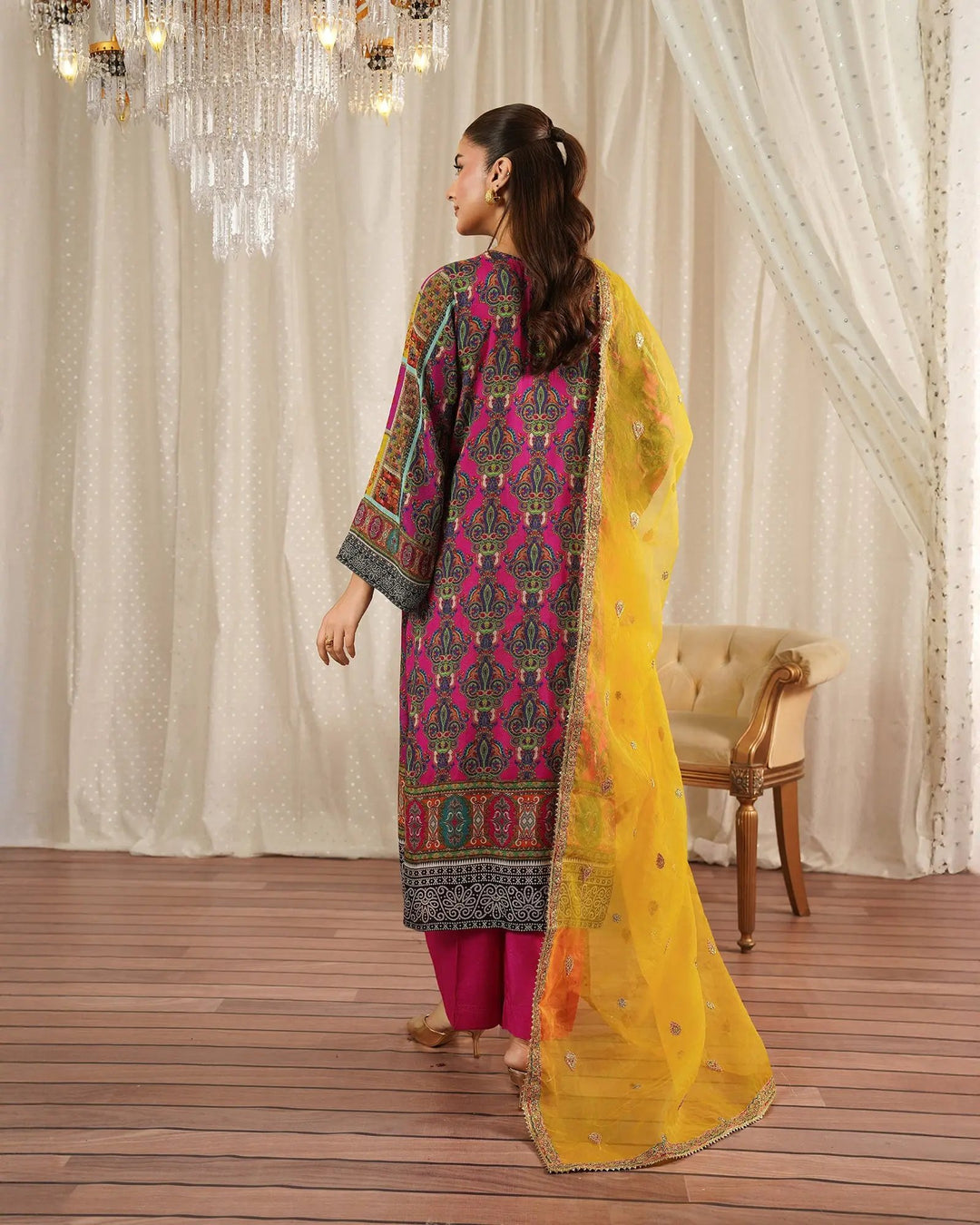 Dull Raw Silk 3PC | 2290 Sha Posh Textile