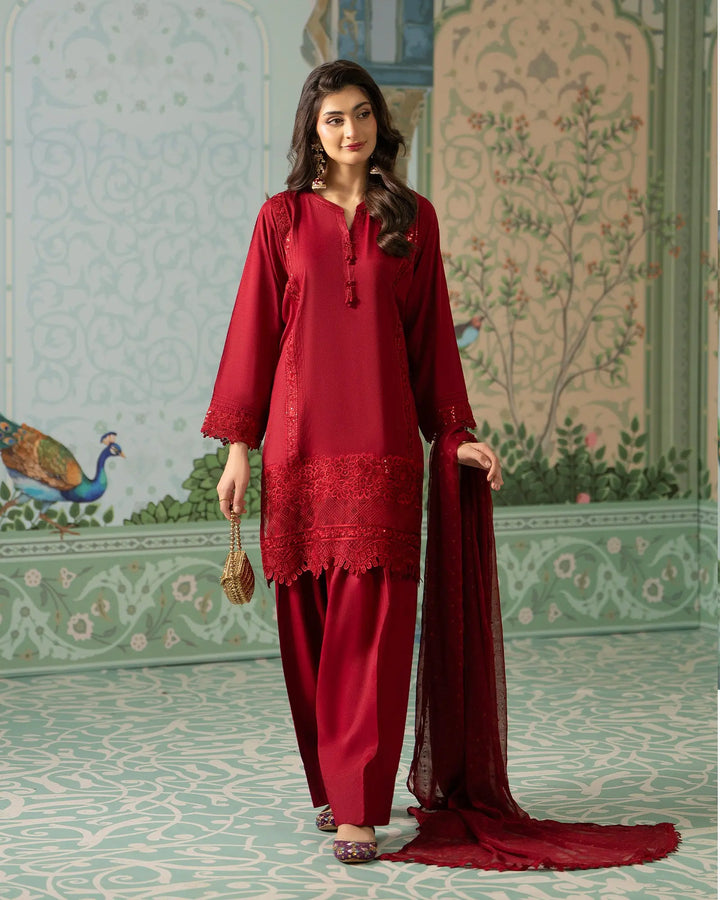 Dull Raw Silk 3PC | 2304 Sha Posh Textile