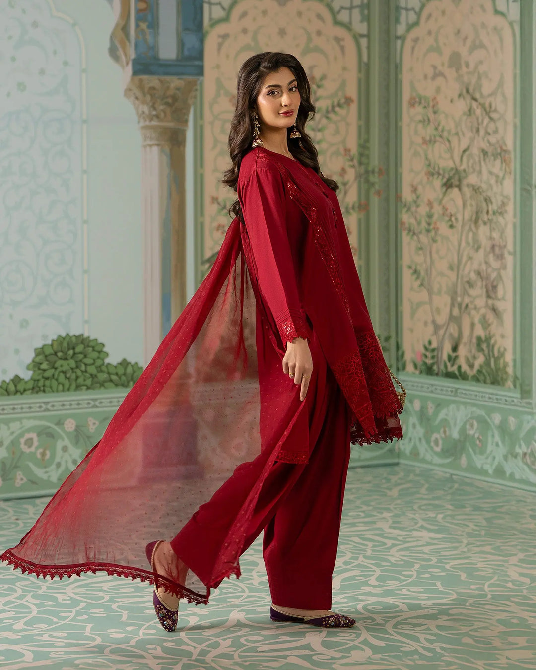 Dull Raw Silk 3PC | 2304 Sha Posh Textile