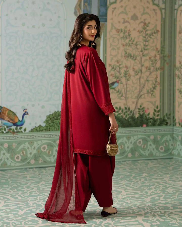 Dull Raw Silk 3PC | 2304 Sha Posh Textile
