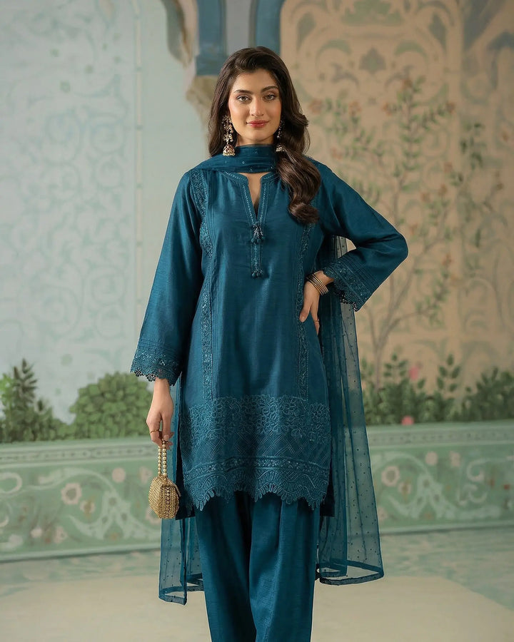 Dull Raw Silk 3PC | 2304 Sha Posh Textile