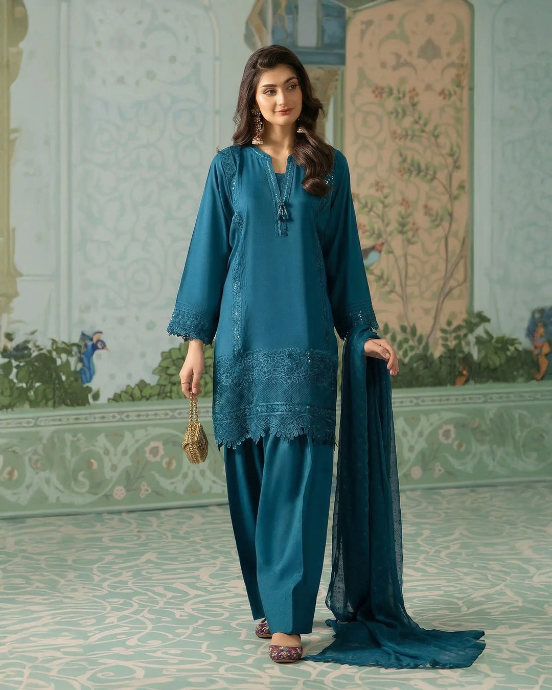 Dull Raw Silk 3PC | 2304 Sha Posh Textile