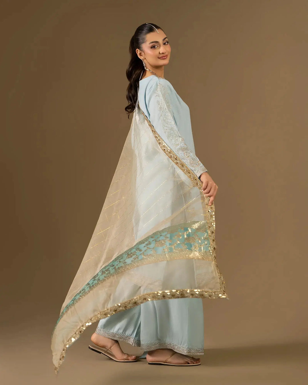 Dull Raw Silk 3PC | 2309 Sha Posh Textile