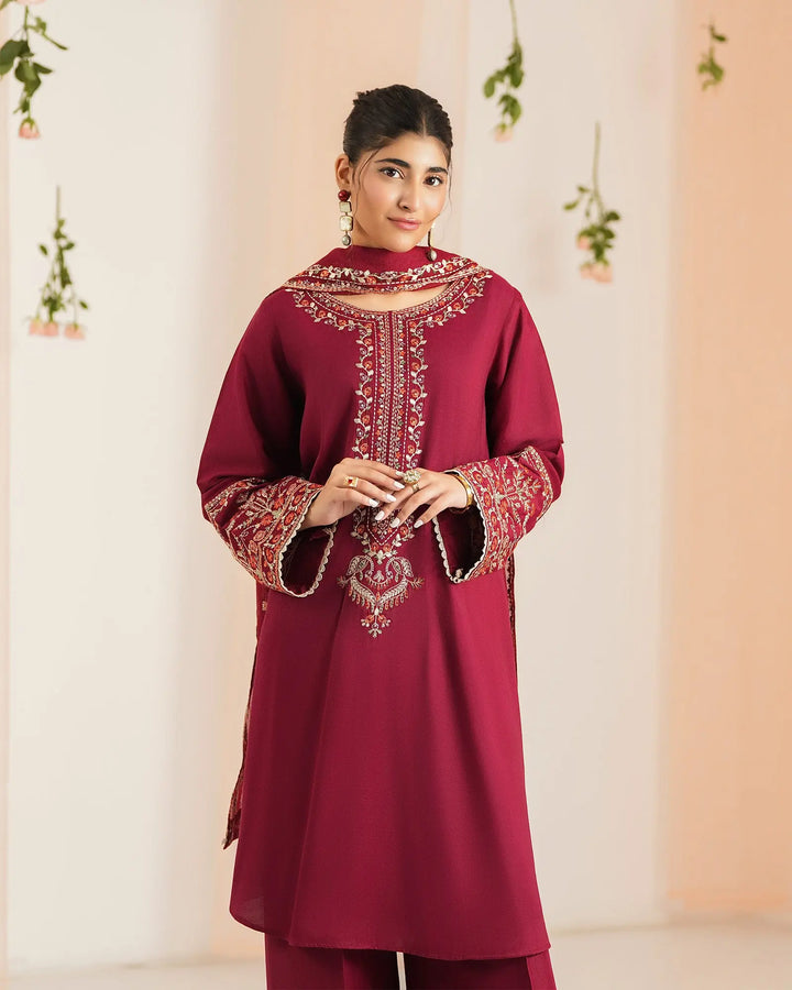 Dull Raw Silk Round Frock | 2266 - Sha Posh Textile