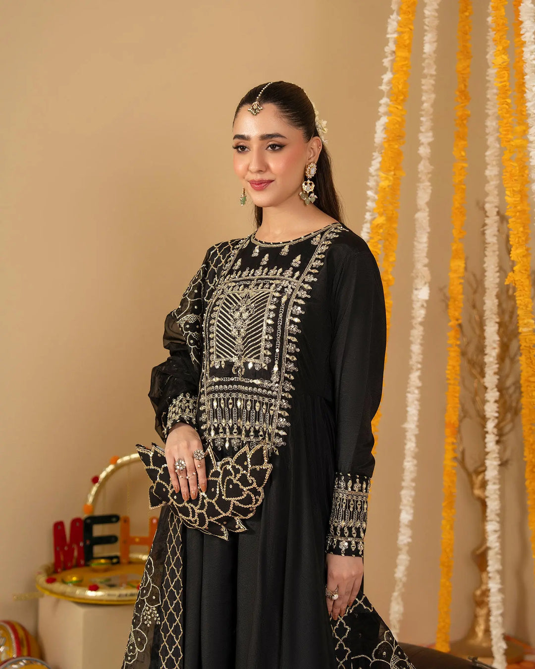 Dull Raw Silk Frock | 425 Sha Posh Textile