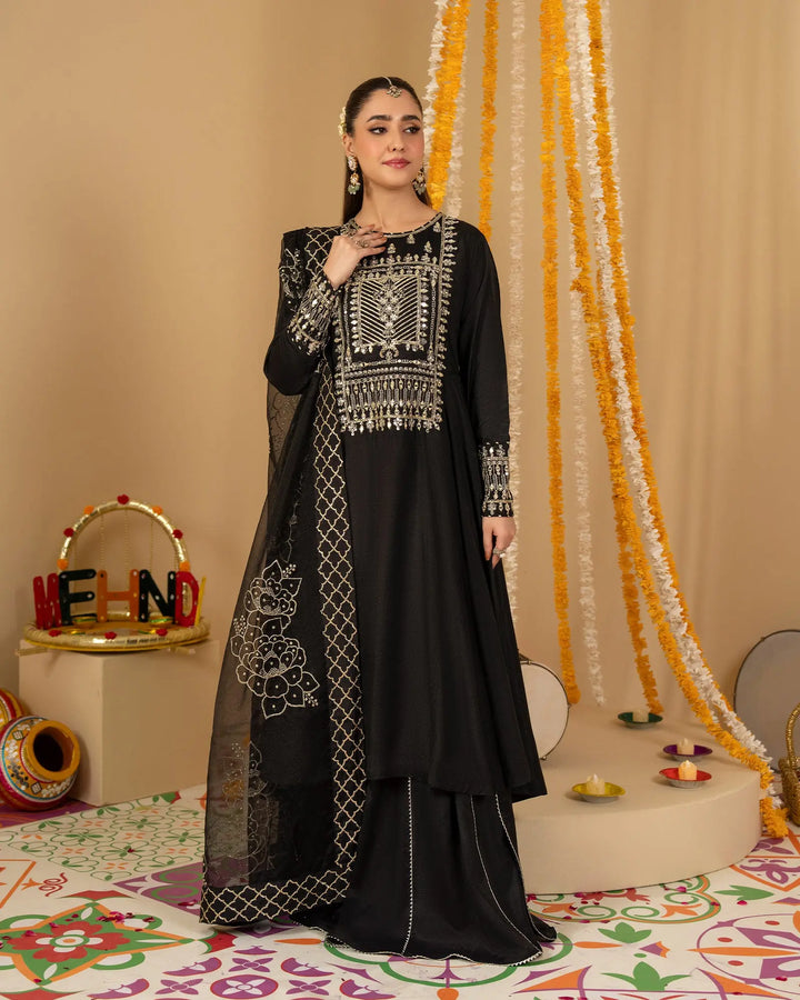 Dull Raw Silk Frock | 425 Sha Posh Textile