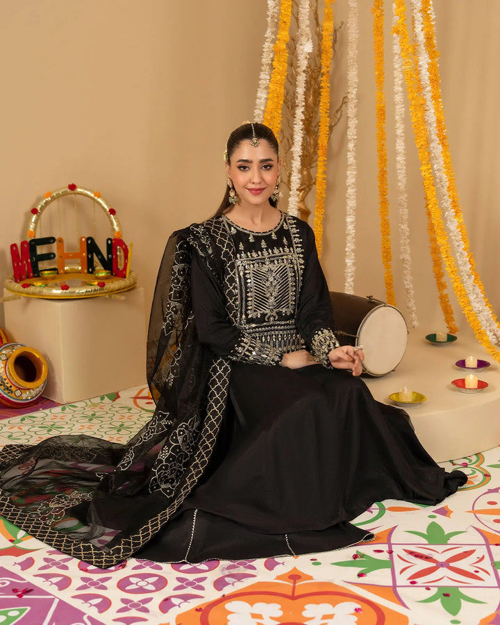 Dull Raw Silk Frock | 425 Sha Posh Textile