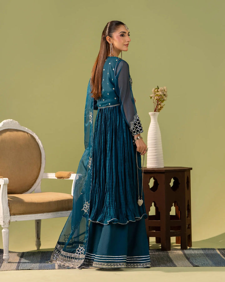 Dull Raw Silk Frock | 9758 Sha Posh Textile